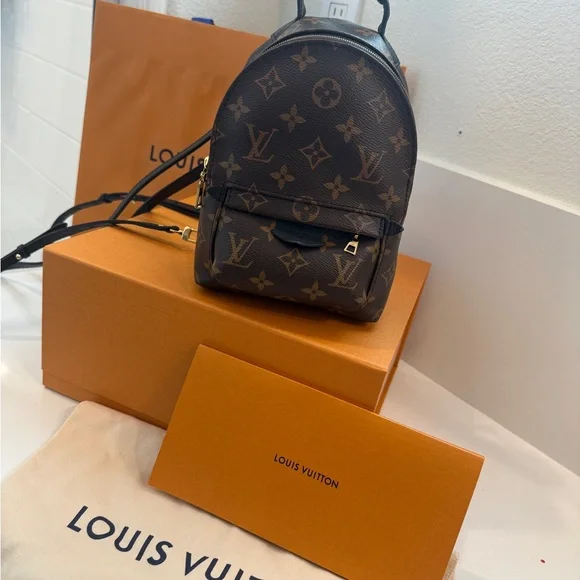 COPY - Palm Springs Mini Backpack Alternatives for LV Palm Springs Mini : r/handbags main image 4